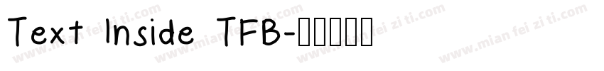 Text Inside TFB字体转换